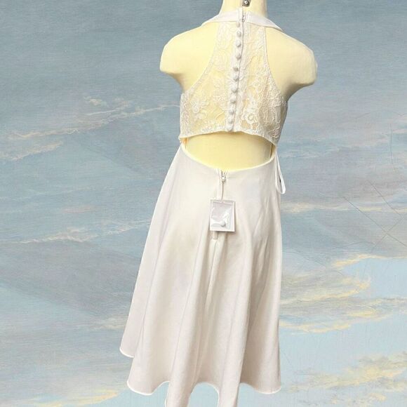 David’s Bridal Junior Bridesmaid Dress / SZ: 10 / NWT - Picture 6 of 9